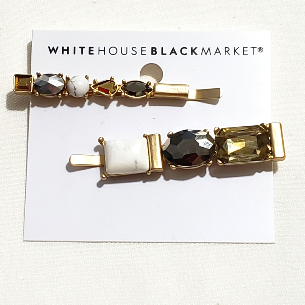 White House Black Market Hair Pin Barrettes